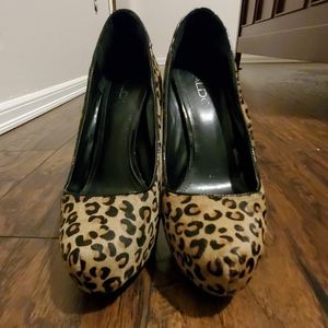Aldo Cheetah High Heels